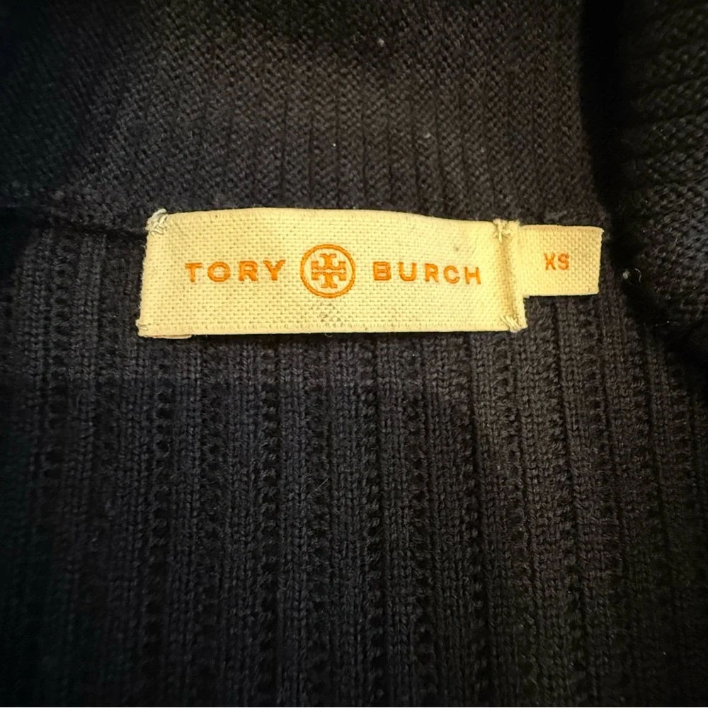 Tory Burch Long Button Sweater XS